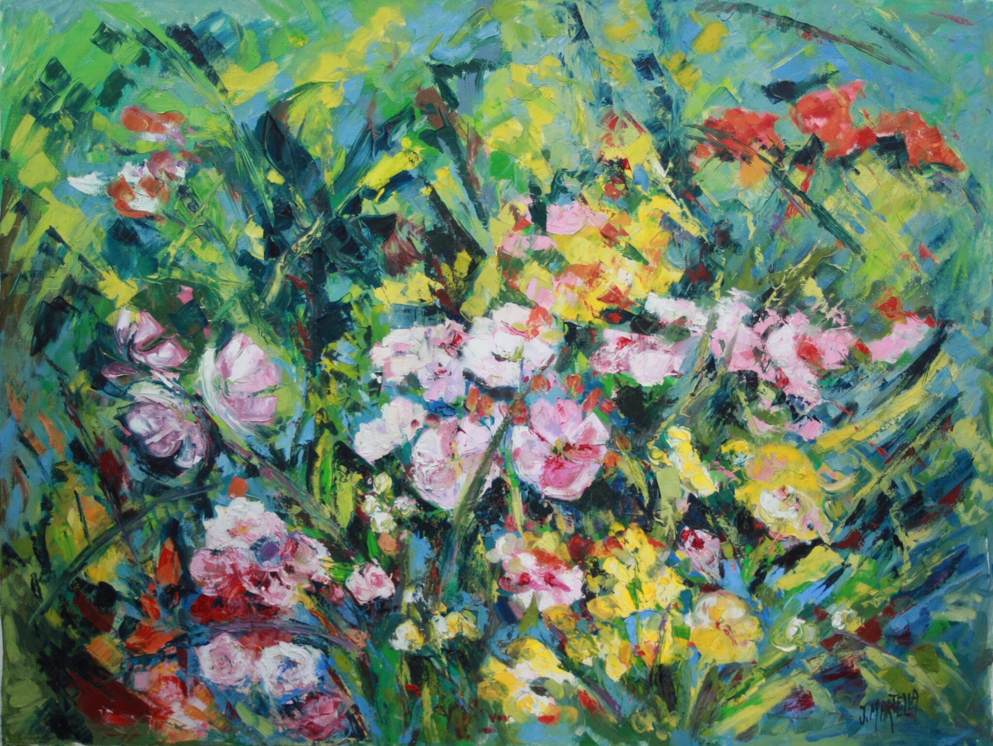 FLEURS DES CHAMPS - 46X60 - 2000