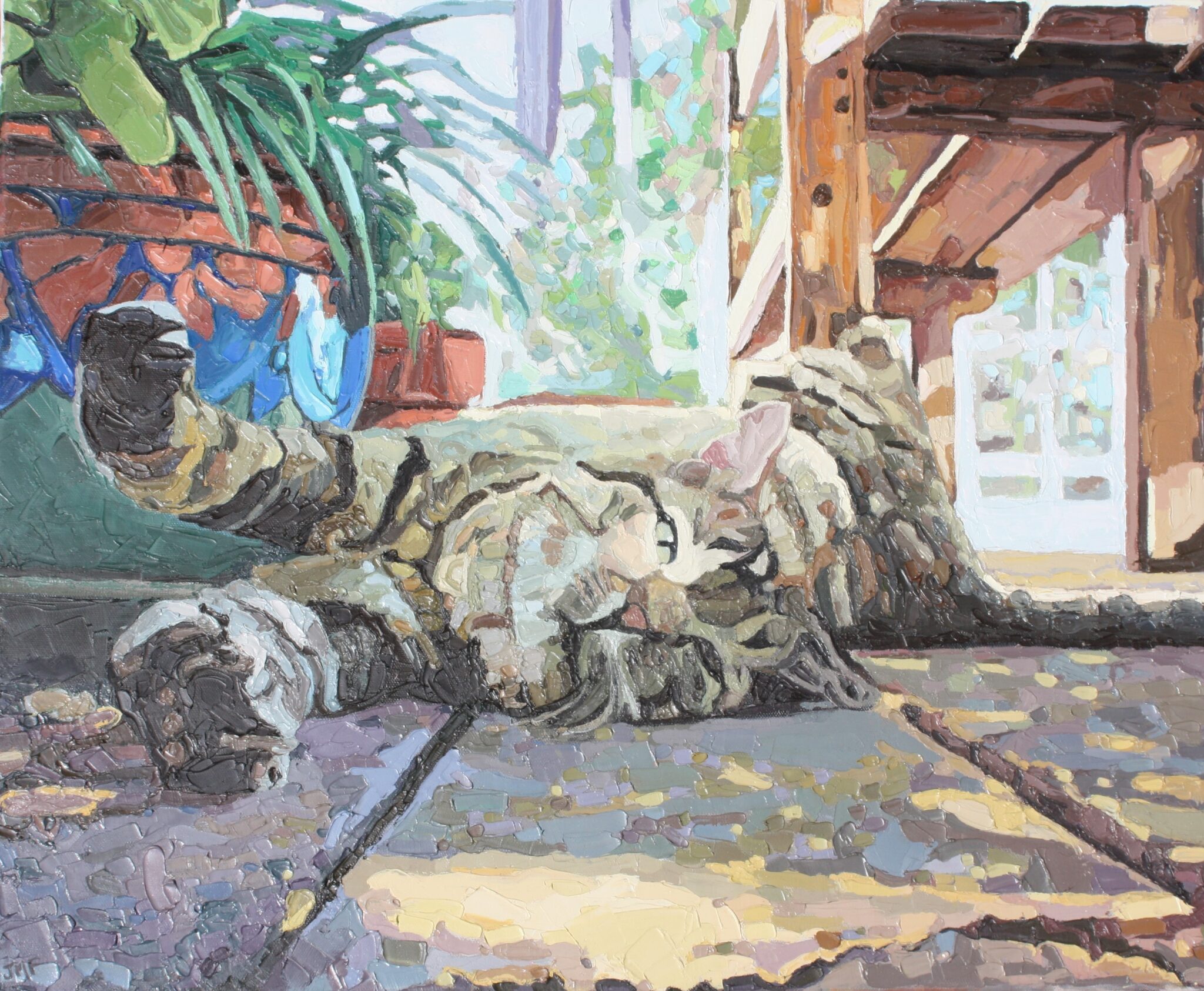 GRINGO S'ETIRE - 50X60 - 2021