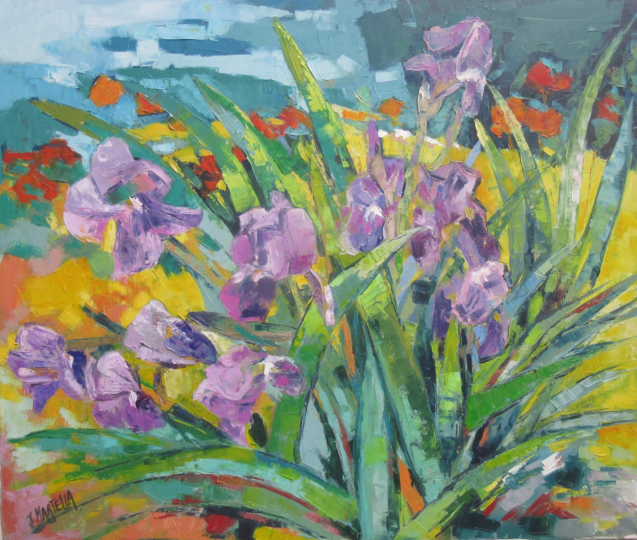 LES IRIS - 46X55 - 1993 (non disponible)