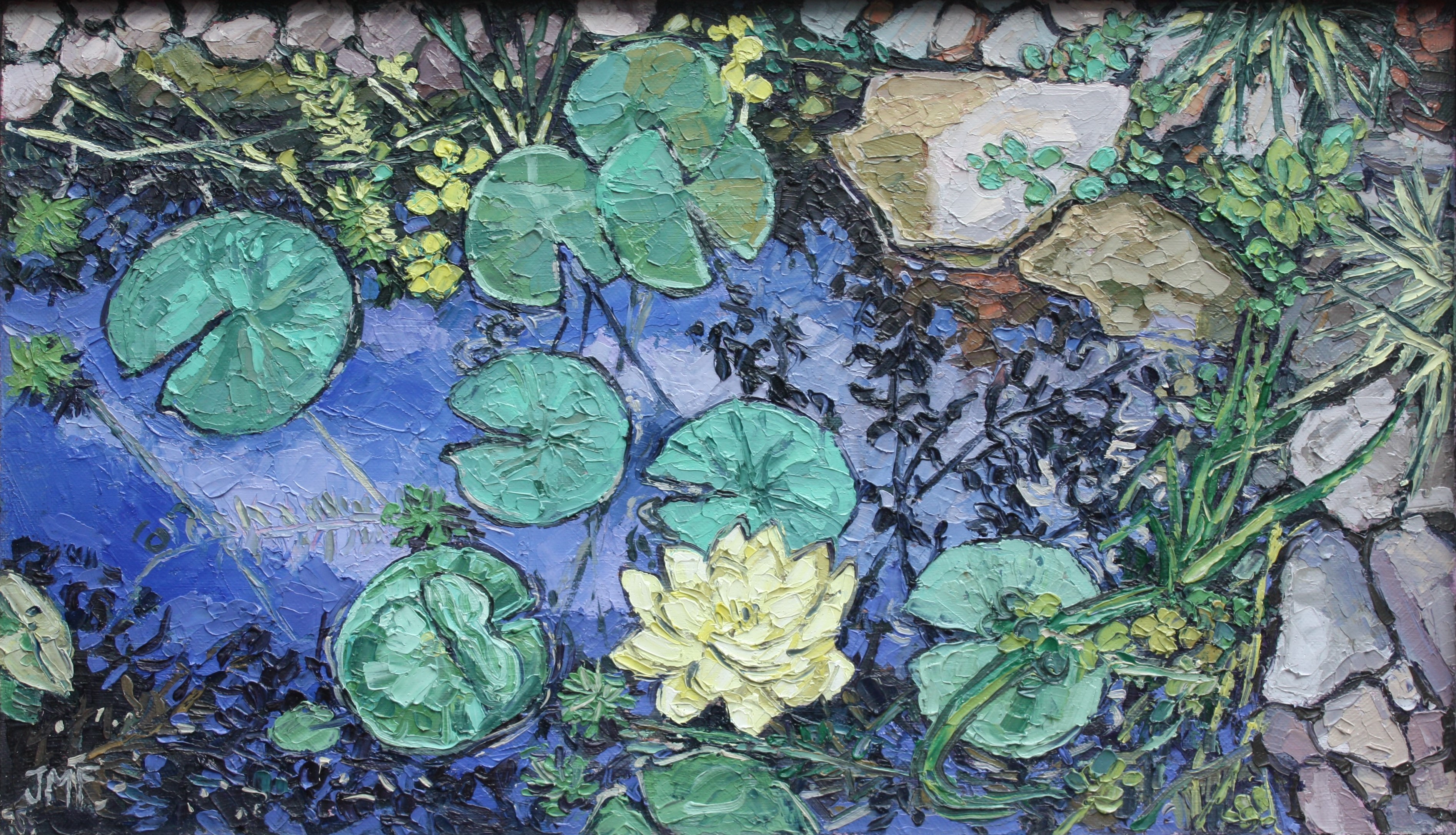 LE BASSIN DE PINOU - 25X44 - 29X48 encadré - 2023