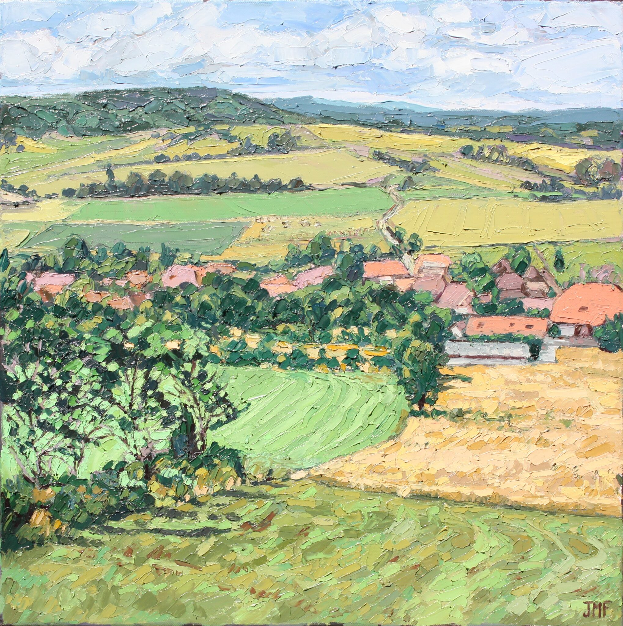 MESANDANS MON VILLAGE - 30x30 - 2023 - Non disponible