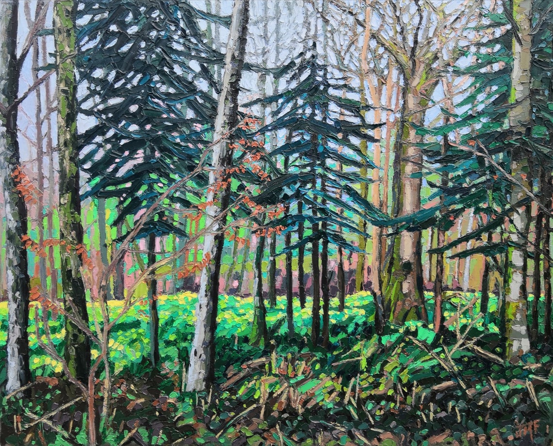 FORÊT DE MÉSANDANS - 40X50 - (2022)