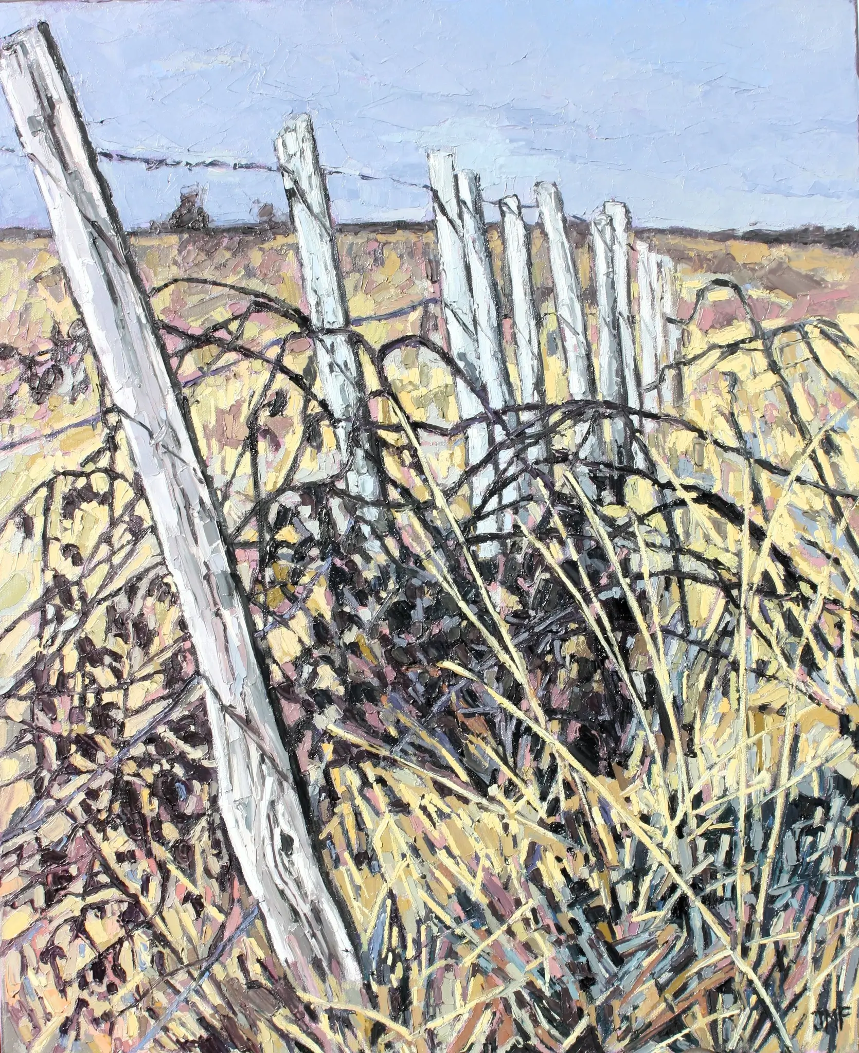 LES RONCES - 50x61 - 2024 - (Non disponible)