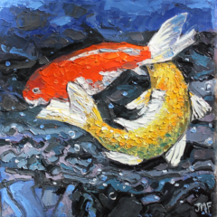 LES KOIS DE MONSIEUR OZOUX I - 20X20 - 2024