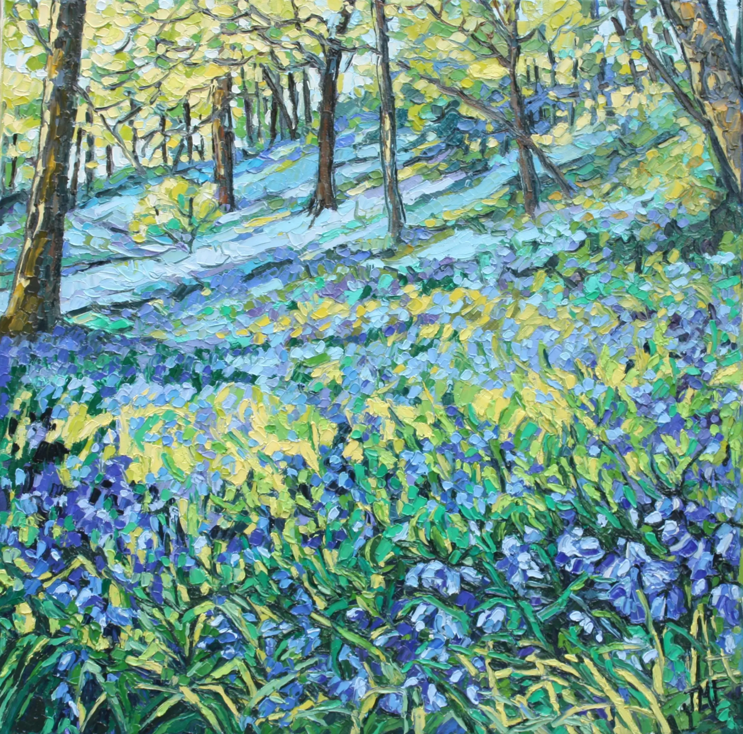 JACINTHES DES BOIS - 39X39 - (2024)