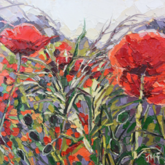 CHAMPS DE FLEURS 3 - 20x20 - (2023)(non disponible)