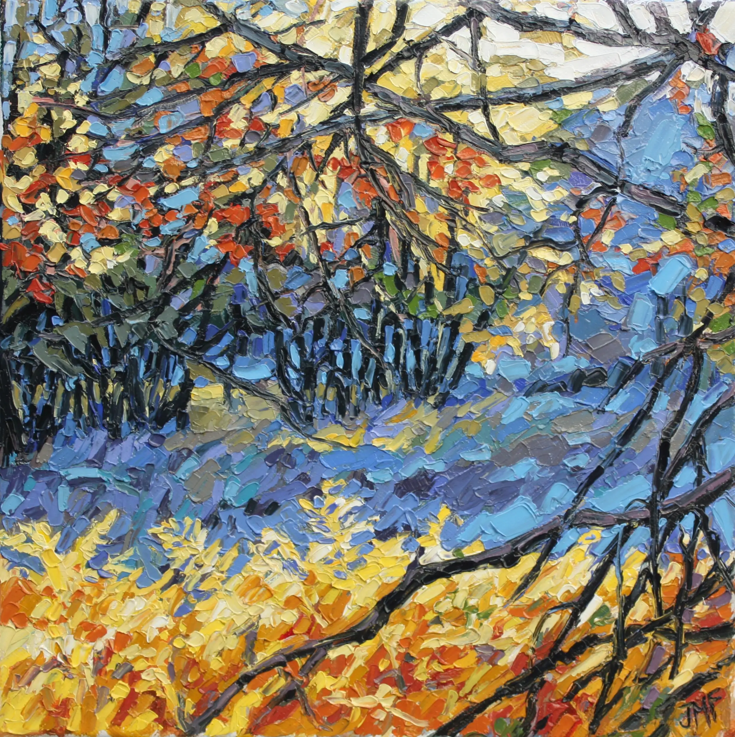 LES FOUGÈRES - 30 X 30 - (2024)