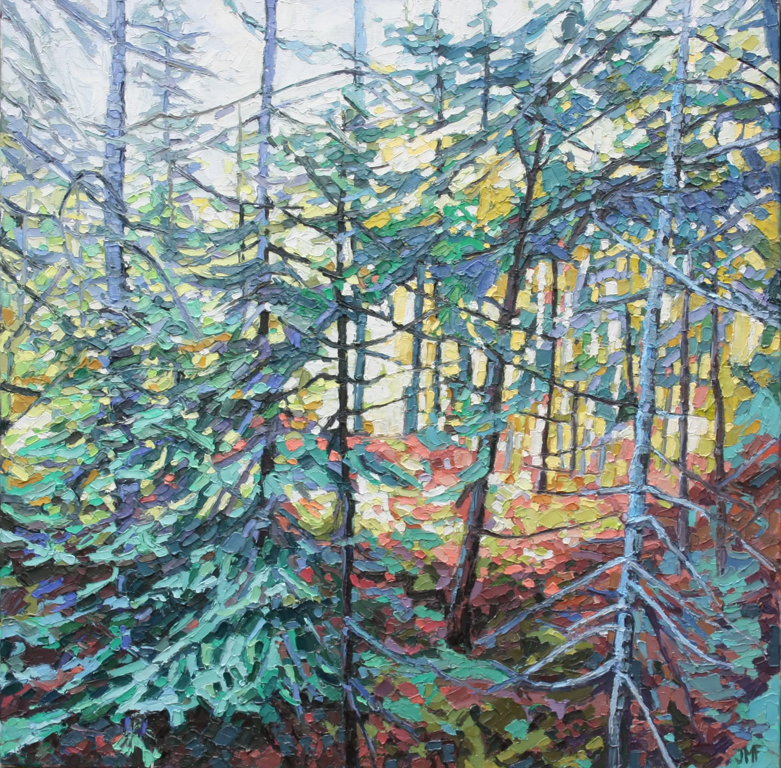 L'ÉTÉ INDIEN - 50 X 50 - (2024) - (non disponible)