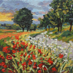 EN SOIRÉE - 20 X 20 - (2024) - Non disponible