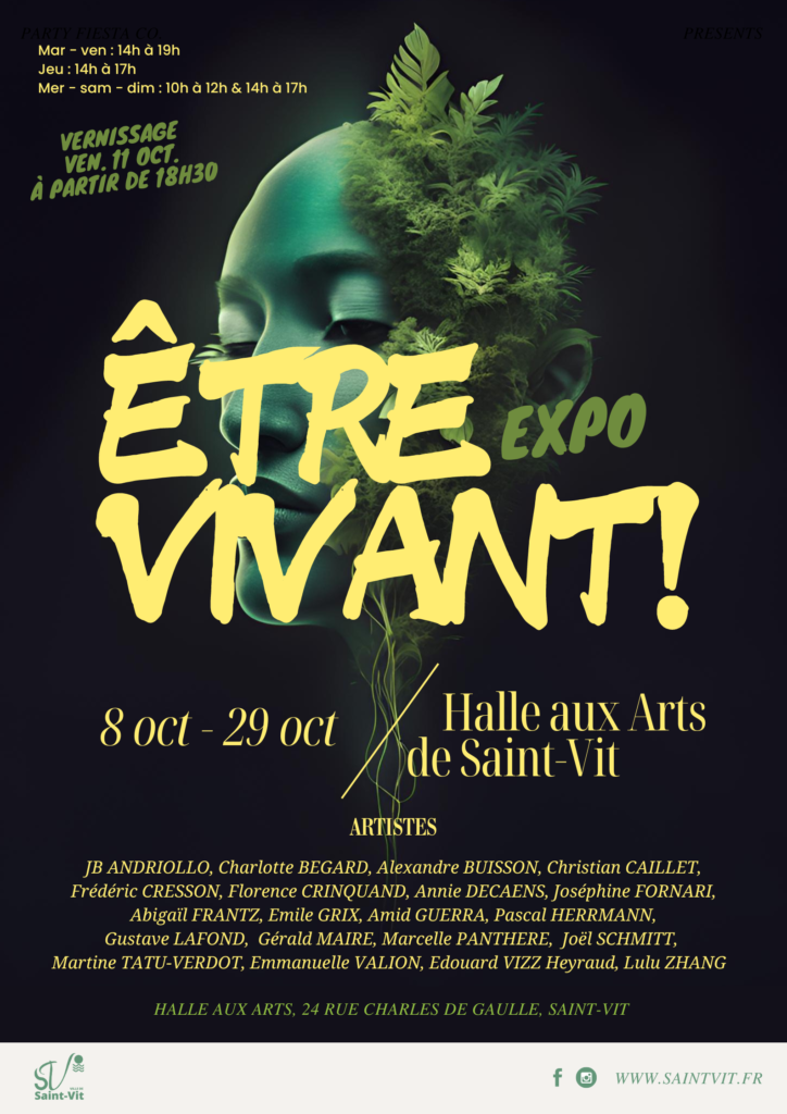 Affiche d'expo saint vit