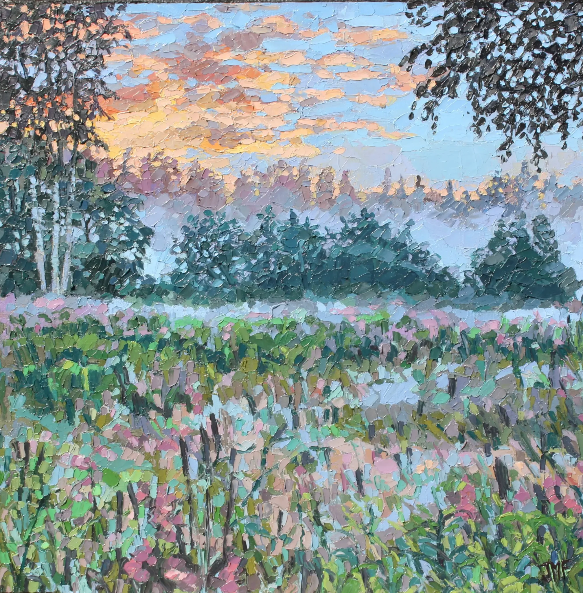 BRUME MATINALE 2 - 40 X 40 - 2024