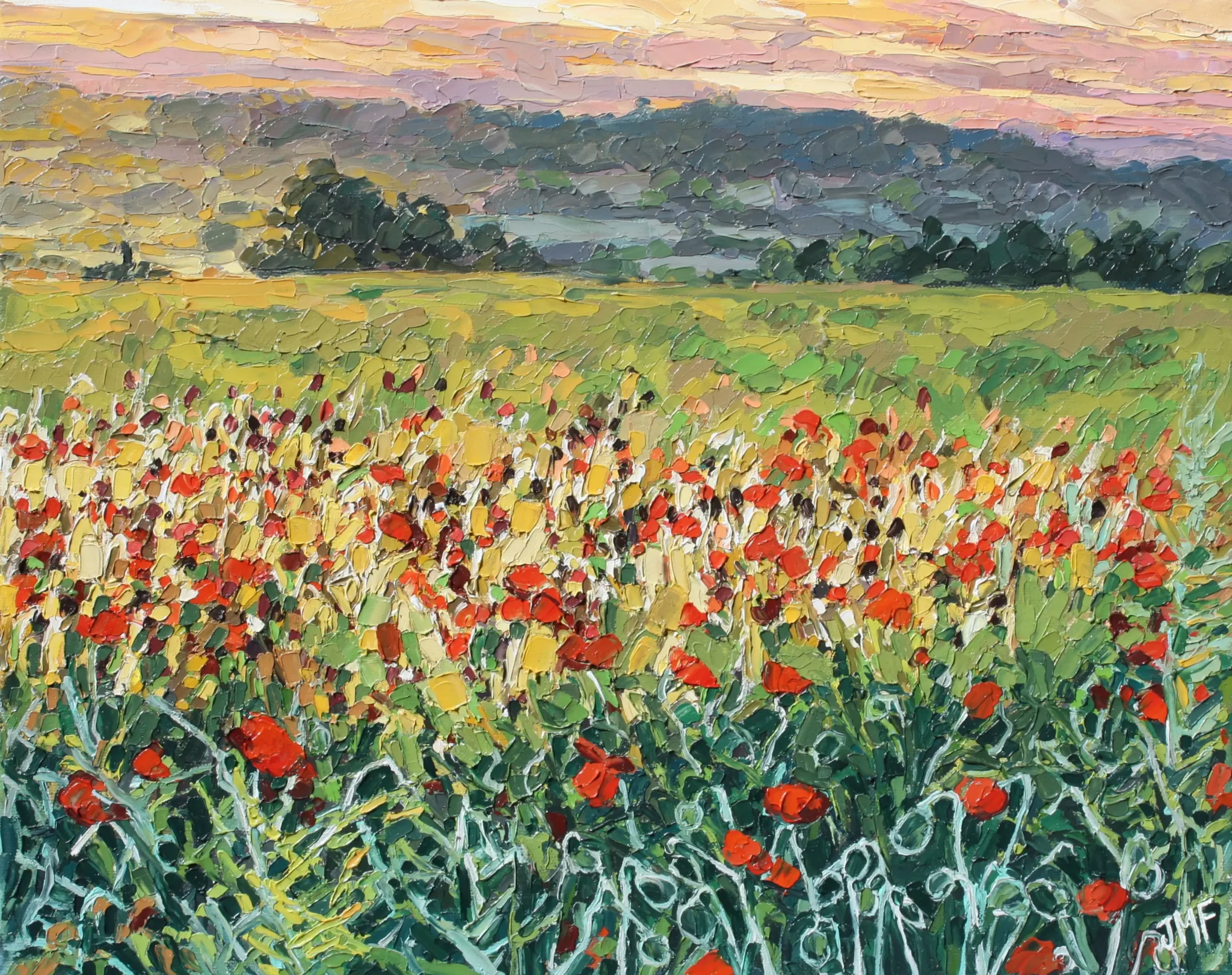 LES DERNIÈRES LUEURS - 33 X 41 - 2024