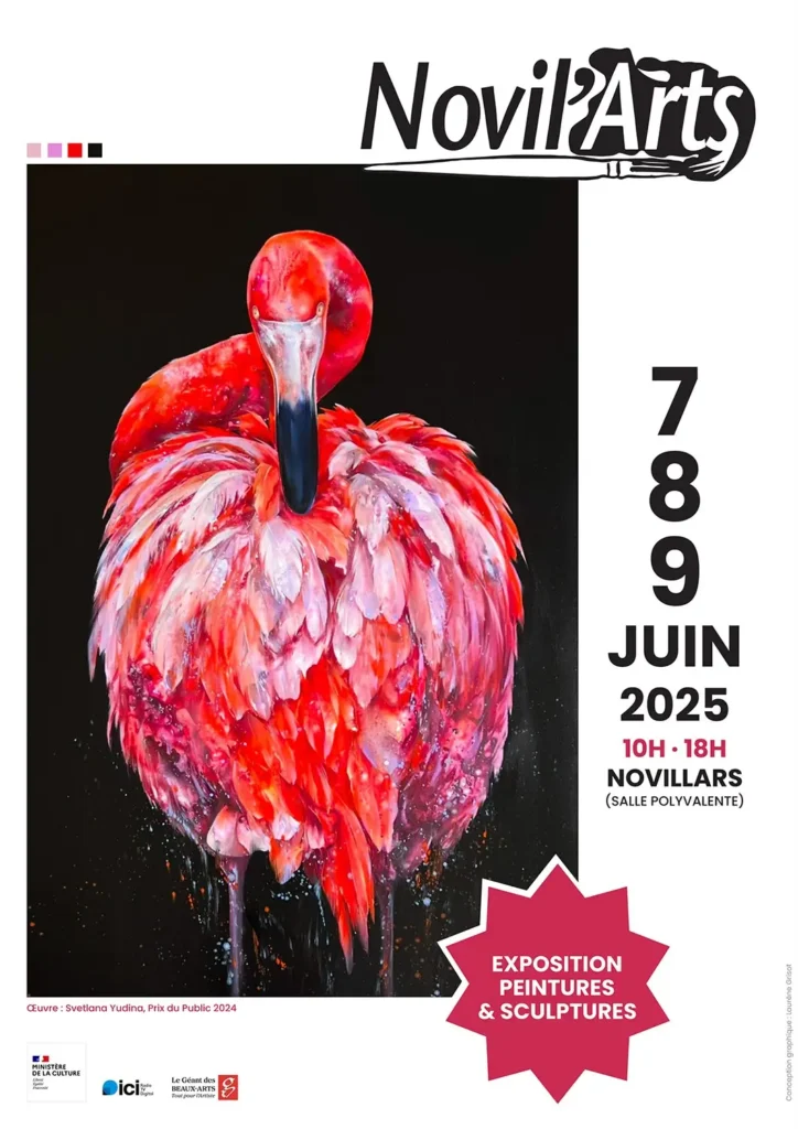 affiche 43 ème édition de novil'arts