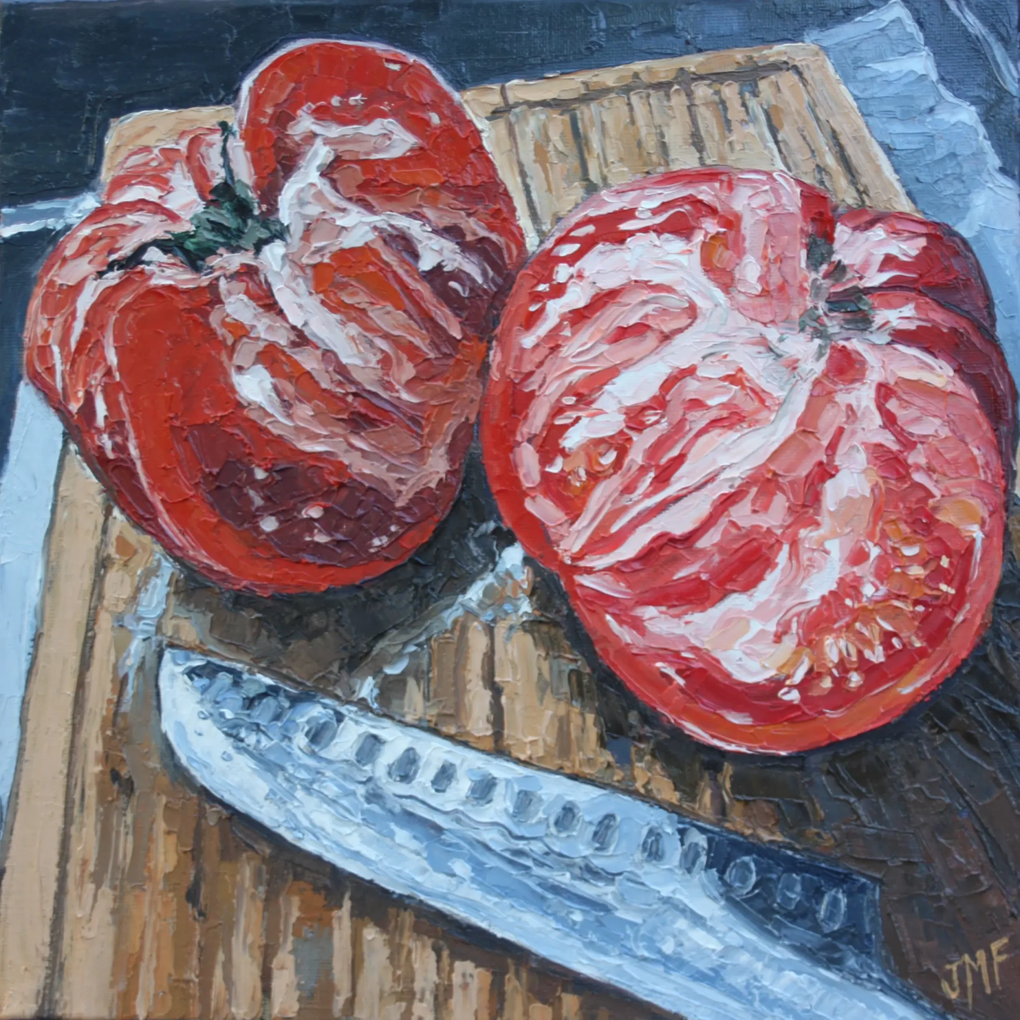 LE TEMPS DES TOMATES - 30X30 - 2025