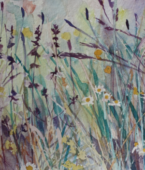 DANS L'HERBE 1 - 15X15 - 2025