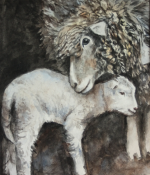 Les Moutons - 17X23 - 2025